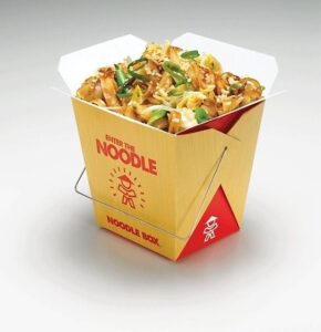 Custom noodle boxes