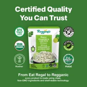 Regganic Organic Cilantro & Lime Rice