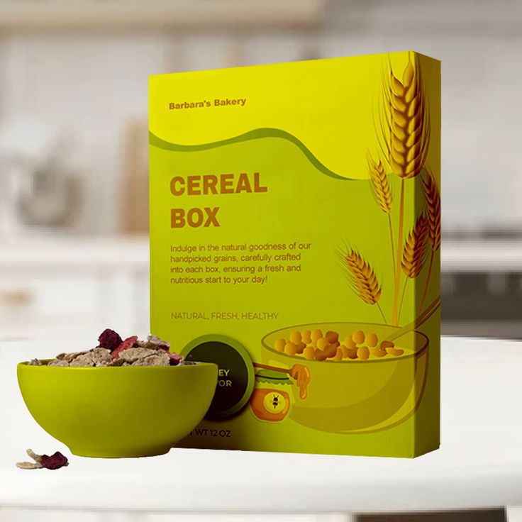 Custom Cereal Boxes